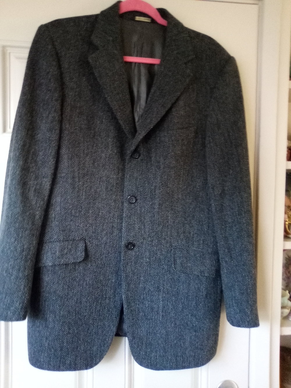 Banana Republic 40 R Classic Blazer Wool Tweed